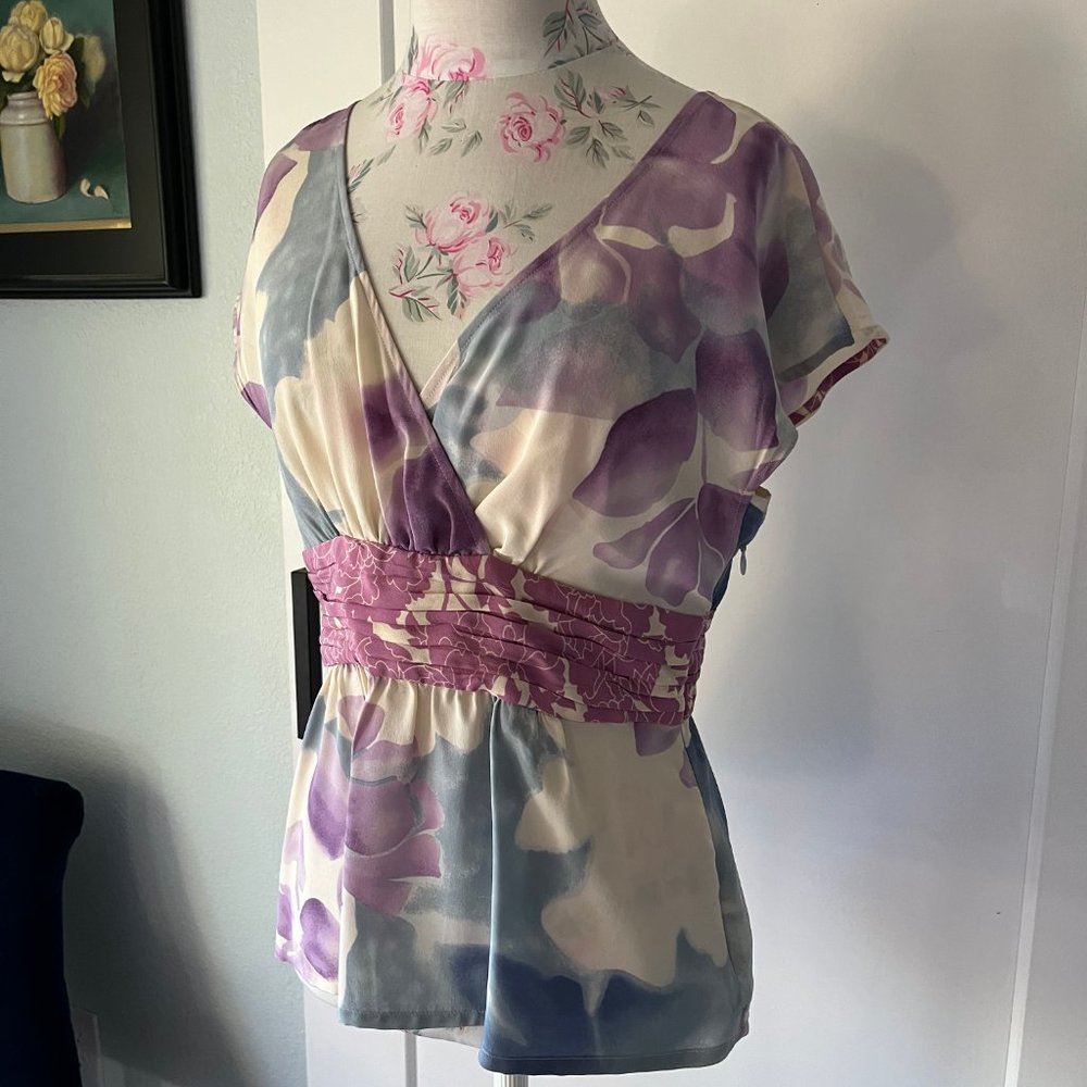 Vintage Silk-like Shirt